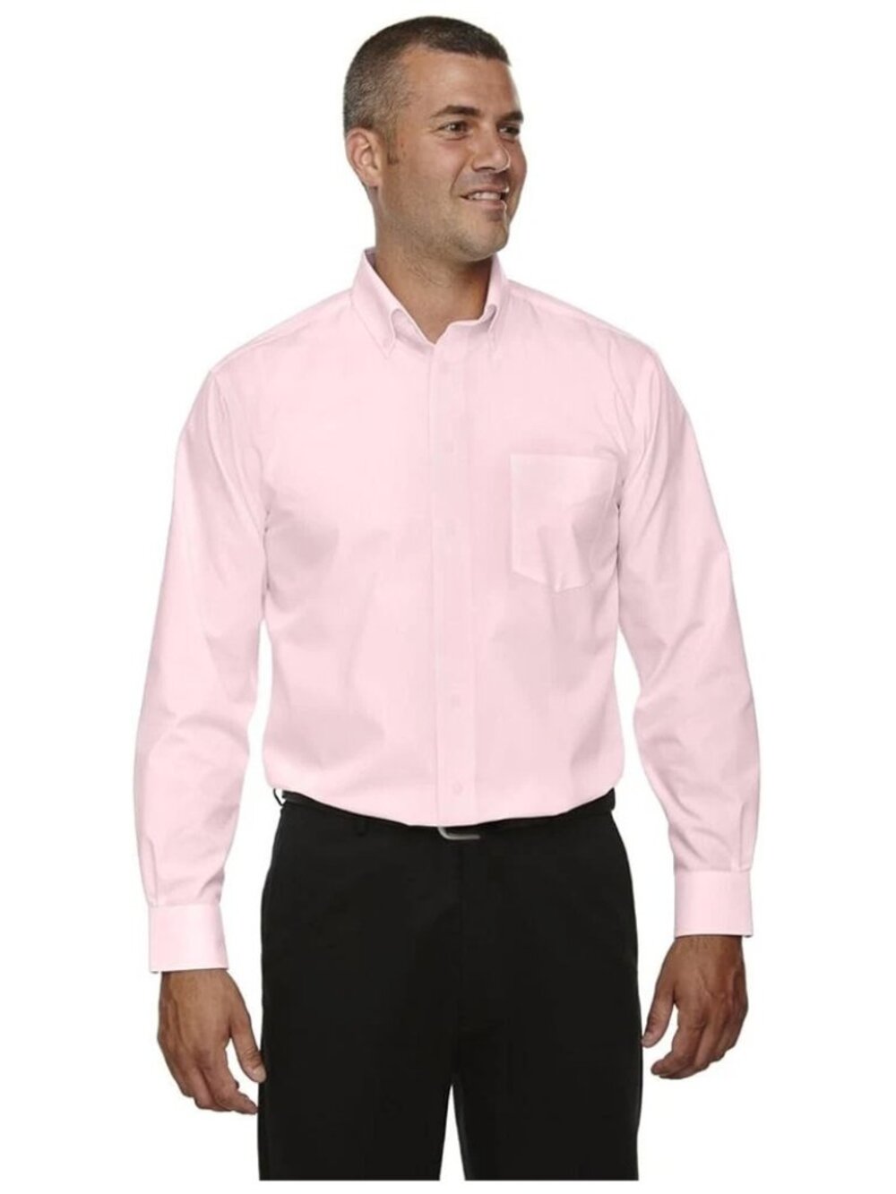 Devon & Jones Men’s Pink Crown Collection Non-Iron Dress Shirt D620
